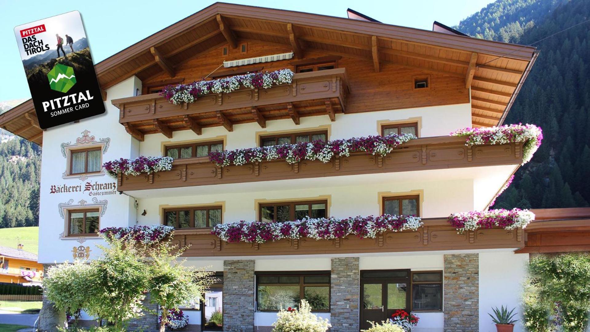 Baeckerei Schranz Bed & Breakfast Sankt Leonhard im Pitztal Dış mekan fotoğraf